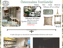 Tablet Screenshot of ostermalmstextil.se